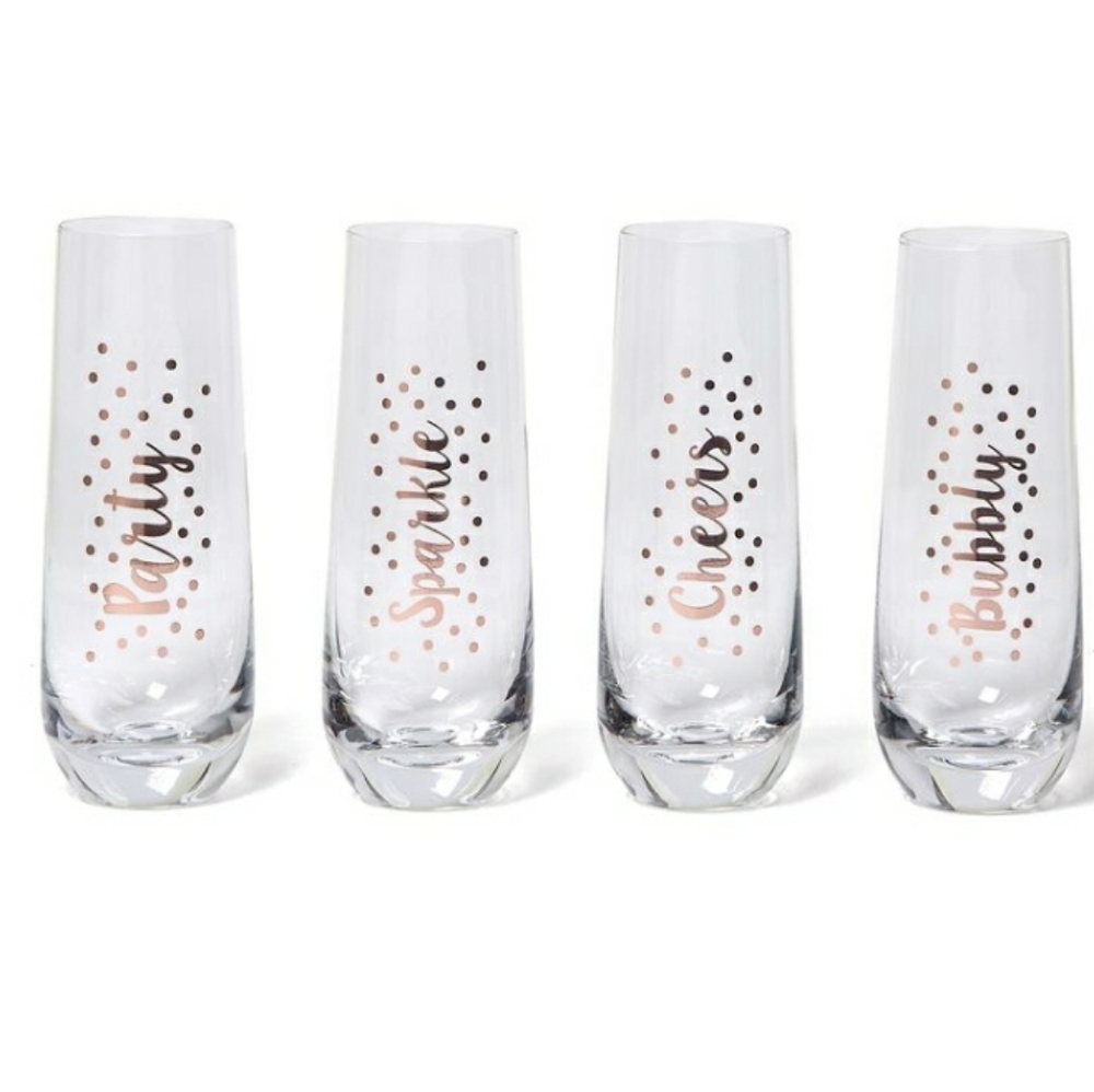 ARCADIA BEAUTY Champaign Glass Set